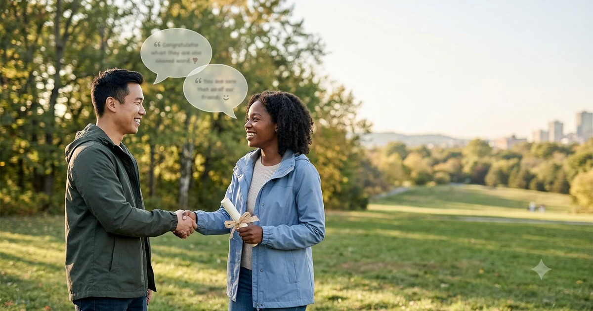 Other ways to say I'm happy for you with supportive and professional alternatives for everyday conversations.